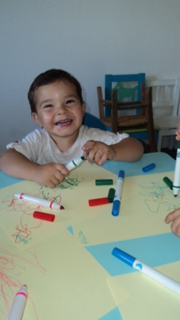 jeux libres à la MAM septembre 2013